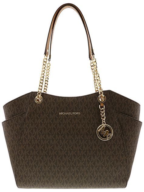 michael kors tasche jet set travel chains|michael kors shoulder tote.